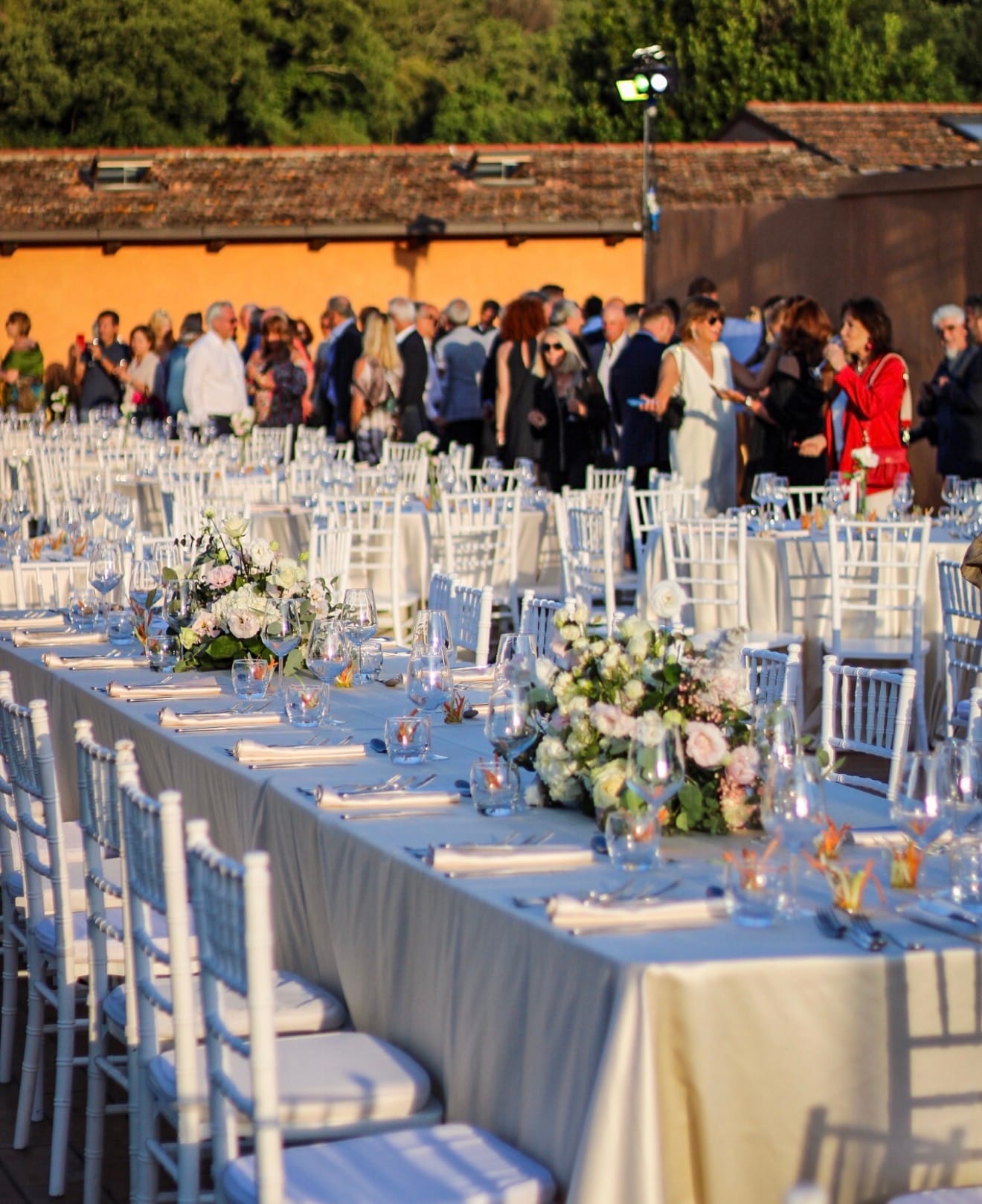 Evento curato da Percorsi Catering